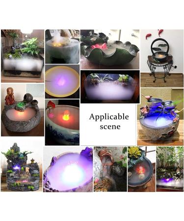 Jojomino Mini Maker 12 LED Mister Fogger Water Pond Fog Machine Atomizer Humidifier for Christmas - Buy Online on GoSupps.com