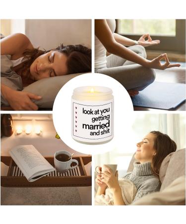 BaubleDazz Lavender Scented Candle - Funny Wedding, Bachelorette, Bridal Shower Gift for Bride - 7oz Soy Wax - Bride to Be Gifts for Her - Buy Online on GoSupps.com