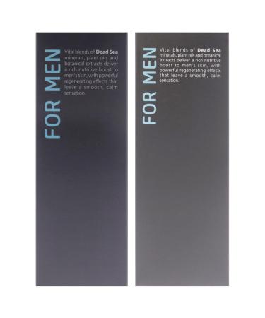 Exfoliating Facial Cleanser and Revitalizing Shaving Cream Kit by Alma K for Men - 2 Pc Kit 3.4oz Cleanser 5.1 Shave Cream - Buy Online on GoSupps.com