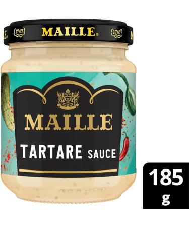 Maille Tartare Sauce 185g - Classic French Condiment (Pack of 2) - Buy Online on GoSupps.com
