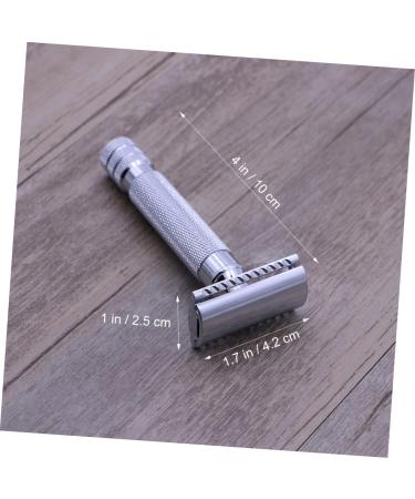 Shop Magiclulu 3-St Safe Rapid Bart Wood Razor - Stainless Steel Safety Razor with Wooden Holder | Smooth Shaving Experience Worldwide - Buy Online on GoSupps.com