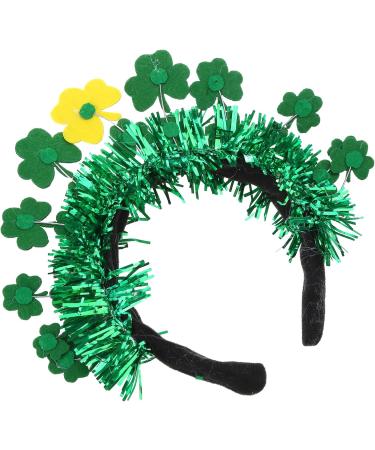 amangul Mardi GrasHeadband Irish Green Headband Irish Glitter Shamrock Headband SaintPatrick Day Headband CarnivalHeadband(A) - Buy Online on GoSupps.com