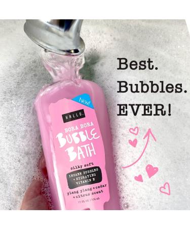 Hallu Bora Bora Bubble Bath Cedar Citrus Scent 17 fl oz - Hydrating Vitamin E | 2 Pack - Buy Online on GoSupps.com