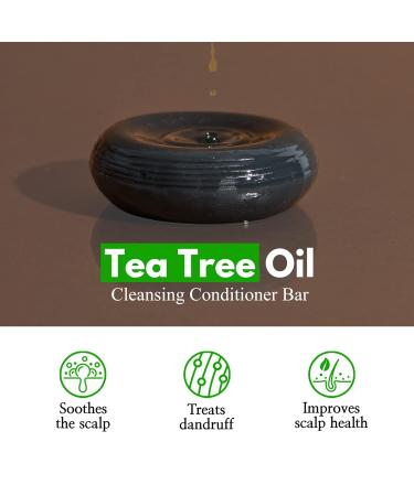Buy BEAUT E SEOUL Cowash Cleansing Conditioner Bar - Tea Tree & Activated Charcoal for Dandruff Care & Hair Moisturizing - Buy Online on GoSupps.com