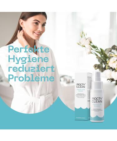 ProctyClean Vitamin E Oil for Intimate Care - Natural Alternative for Hemorrhoids & Anal Fissures - Soothing Relief for Men & Women - Buy Online on GoSupps.com