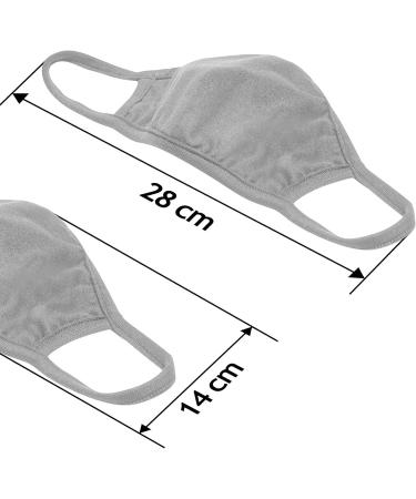 Buy JAGO Washable Facial Masks - Cotton 2-Layer with Filter Compartment for Men & Women - Available in 2/4/8/10 Set - Color Options - Community & Everyday Use - Buy Online on GoSupps.com