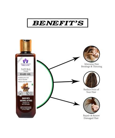 Buy Blessfull Healing Organic Natural Hair Oil (Triphala) for Hair Growth 300ml | Best International Shipping - Buy Online on GoSupps.com