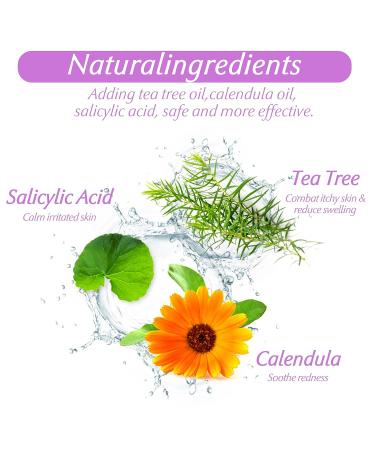 Acne Pimple Patches for Large Zit Breakouts - 102 Hydrocolloid Bandages with Tea Tree & Salicylic Acid - Buy Online on GoSupps.com