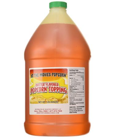 Buttery Flavor Popcorn Topping - Gallon with Pump | Perfect for Movie Nights! - Buy Online on GoSupps.com