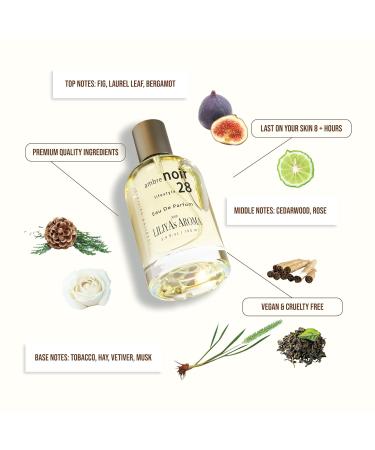 Liliya's Aroma Ambre Noir 28 Eau De Parfum - Perfume for Women & Men 3.4 Fl Oz 3.4 Fl Oz (Pack of 1) The Noir - Buy Online on GoSupps.com