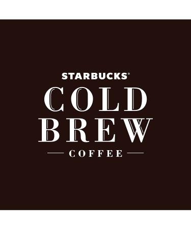 Starbucks Cold Brew Coffee Black Unsweetened 11 oz Glass Bottles, 6 Pack - Buy Online on GoSupps.com