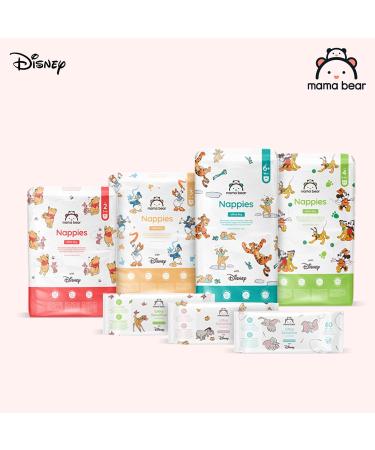 Shop Mama Bear Disney Ultra Dry Diapers Size 1 (2-5 kg) - 96 Pieces Monthly Box | International Shipping Available - Buy Online on GoSupps.com