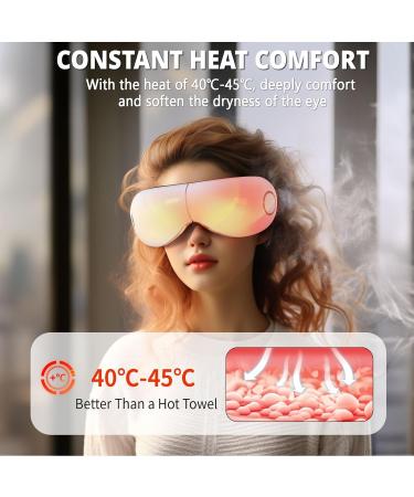 Healthrelife Eye Massager with Heat Vibration & Music - 5 Modes for Ultimate Eye Relaxation | Shop Internationally - Buy Online on GoSupps.com
