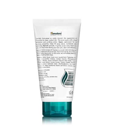 Himalaya Purifying Neem Scrub 150ml | For Normal to Oily Skin | Paraben, SLS, and Phthalate Free | Dermatologically Tested - Buy Online on GoSupps.com