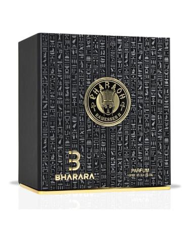 BHARARA Pharaoh Ramesses II Eau De Parfum Spray 100ML (3.4 OZ) Bold Spicy & Deeply Smoky With A Luxurious Finish Of Oud Leather & Vanilla. - Buy Online on GoSupps.com