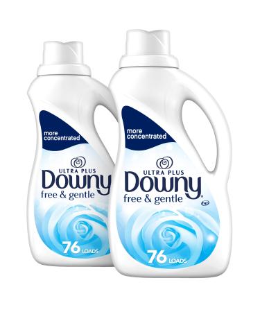 Downy Ultra Liquid Laundry Fabric Softener, April Fresh Scent, 120 Loads  Liquid Laundry Fabric Softener, 120 Loads