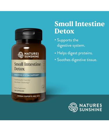 Nature's Sunshine Small Intestine Detox 100 Capsules - Soothing Natural Formula for Digestive Health - Buy Online on GoSupps.com