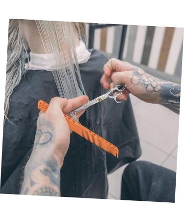 DOITOOL 1 Set Hairdressing Scissor Barber Scissor Professional Clippers for Barbers Handle Router Template Stainless Steel Teeth Cosmetic Hairdressing Tool Pink - Buy Online on GoSupps.com