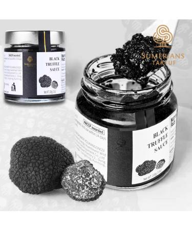 Sumerians Tartuf Black Truffle Sauce - Original Truffle Flavor for Pizza, Risotto, Meats & More - Plant Based, Vegan & GMO Free - 3 Pack - Buy Online on GoSupps.com