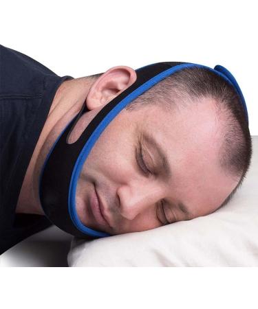 AMZSTAR Adjustable Chin Strap SleepWell Pro - Stop Snoring Aid, Reduces Snoring - 6.6cm - Buy Online on GoSupps.com
