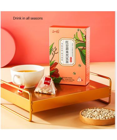Herbal Tea Bags Red Bean Tea Bags Spleen Rich Fragrance Slim Body 30 Count for Working - Buy Online on GoSupps.com