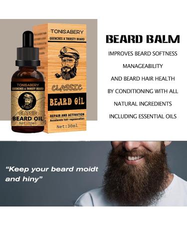 Natural C/Y Beard Care Oil for Men | Essential Beard Oil & Balm | Best Birthday Gift for Husband | 30ml - Buy Online on GoSupps.com