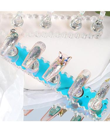 Stand For Press On Holder Acrylic Nails Art Display Stand Tips Practice Holder For Salons - Buy Online on GoSupps.com