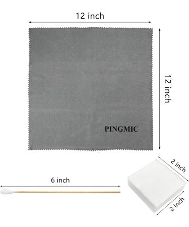 Gun Cleaning Supplies Combo Pack with Silicon Cloth, Patches, and Swabs in Storage Case - Rifle Handgun Cleaner Kit 9mm - Buy Online on GoSupps.com