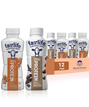 Fairlife Nutrition Plan High Protein Chocolate/Caramel Shake, 12 pk. World Group Packing Solutions