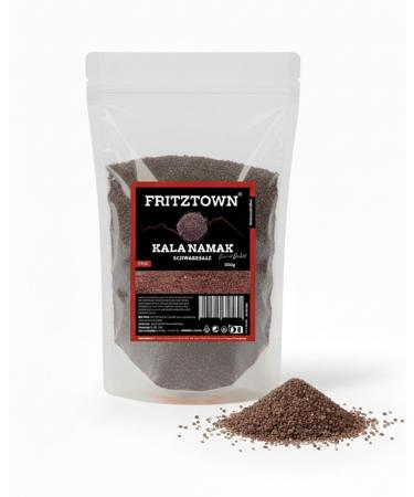 FRITZTOWN FRITZTOWN Kala Namak Black Crystal Salt also known as Himalayan Salt | Fine | 900g | Resealable | Originating from Punjab