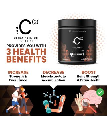 HPN C(2) Ultrapure Premium Creapure - 100 Servings | Enhance Performance & Recovery - Buy Internationally - Buy Online on GoSupps.com