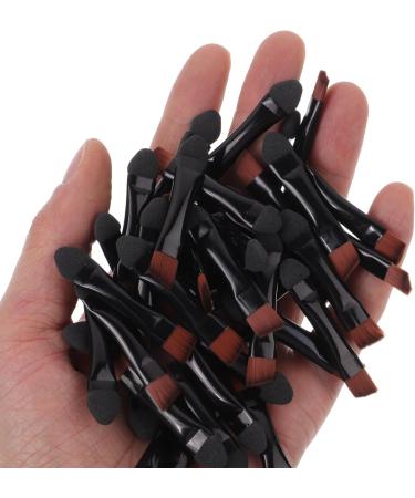 Beavorty Double Head Eye Shadow and Brushes 50pcs Eye Shadow Eye Makeup Applicator Brush Eye Sponge Brush - Buy Online on GoSupps.com