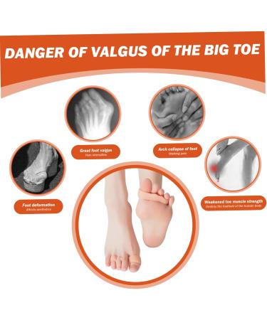Toe Spacers 3 Pairs Silicone Toe Separators Elastic Toe Separators for Pedicure Breathable Bunion Corrector for Women Men Toe Separators - Buy Online on GoSupps.com