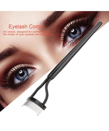 Eyelash Comb Steel Needle & Lash Spoolie Brush - Essential Makeup Tool for Women & Girls | Shop Internationally - Buy Online on GoSupps.com