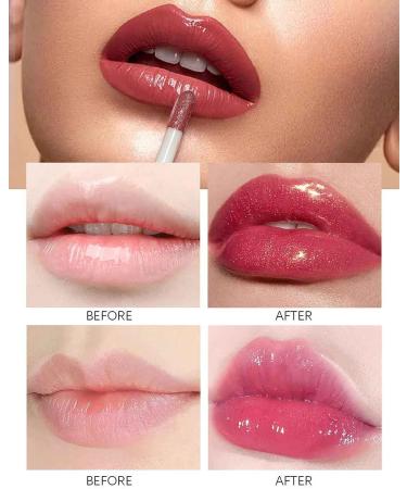 Glitter Lip Plumper Oil - Hydrating Lip Gloss Serum for Fuller Lips - Buy Online on GoSupps.com