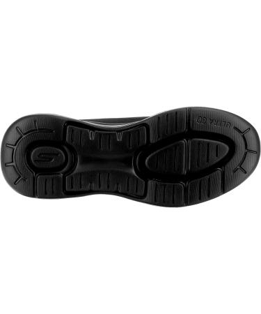 Buy Skechers Men's Go Walk Arch Fit Idyllic Sneaker - 44 EU Black Textile & Synthetic Trim | International Shipping Available - Buy Online on GoSupps.com