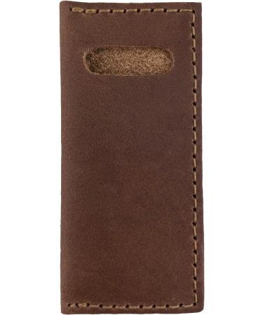 Full Grain Leather Toothpick Case Set (4 Pack) Handmade by Hide & Drink - Single Malt Mahogany - Buy Online on GoSupps.com