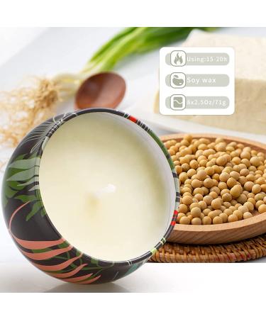 Candles Gifts for Women: Aromatherapy Set for Birthday, Home & Travel - 8 Pack of Small Bulk Soy Candles for Relaxation - Buy Online on GoSupps.com