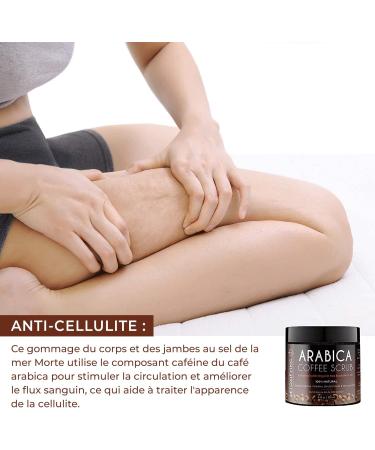 O Naturals Arabica Coffee Exfoliating Body Scrub - Anti Cellulite Dead Sea Salt Coffee Scrub for Face, Body & Feet - Best Cellulite Remover - 250 ml - Buy Online on GoSupps.com