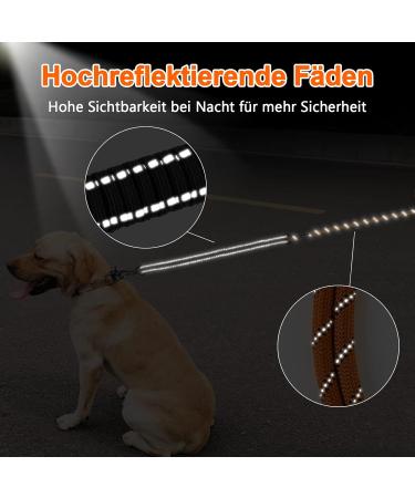 Buy Aystkniet 30m Bungee Tow Leash for Medium & Large Dogs - Shock-Absorbing Padded Handle Reflective Lockable Hooks - Perfect for International Shipping - Buy Online on GoSupps.com