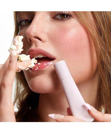 Moisturizing lip balm soothing and nourishing volumizing lip cream 12 ml softening lip balm for shine hydration beauty day night travel winter and lip care - Buy Online on GoSupps.com