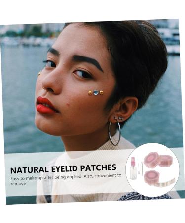 FOMIYES 3 Sets Double Eyelid Sticker Photocard Keychain Breathable Eyelid Tape Instant Eye Lift Beautifying Eye Stickers Make up Kit Lifting Belt Beautiful Eyes Pink Double Eyelid Fiber - Buy Online on GoSupps.com