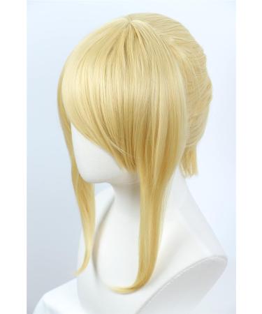 Linfairy Blonde Women's Wig - 50cm Ponytail Cosplay Costume Wig | International Shipping Available - Buy Online on GoSupps.com