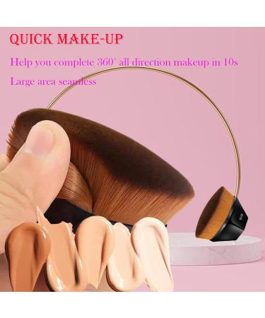 Buy BUTIYO Kabuki Foundation Makeup Brush Set - Flawless Liquid Makeup Brush for Women - Soft Synthetic - 1 PC Black - International Shipping Available - Buy Online on GoSupps.com