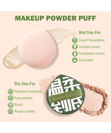 RSYHVG Large color sponge 1 piece super soft color beauty mixer 5-second quick makeup dry and wet makeup replacement tools foundation make-up powder puff powder puff - Buy Online on GoSupps.com