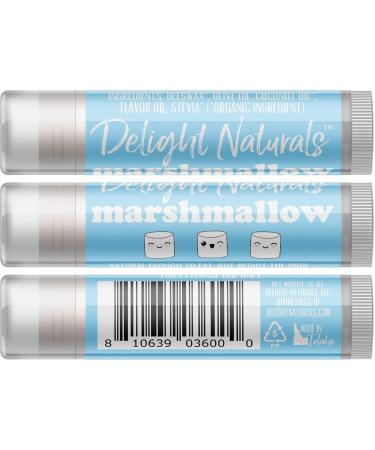 Marshmallow Lip Balm - Set of Three | Moisturizing & Nourishing | International Shipping Available - Buy Online on GoSupps.com