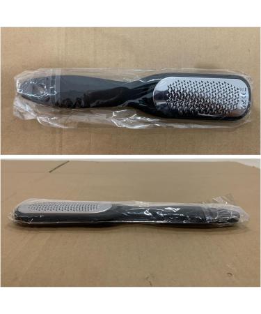 Barabesty Pedicure Rasp Foot File Callus Remover for Hard and Chapped Cornsstainless Steel Scrubber Cleaner File(Black) - Buy Online on GoSupps.com