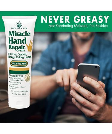 Miracle of Aloe Hand Repair Cream 3-Pack - 1 oz Each | Deep Moisturizing & Healing Balm - Buy Online on GoSupps.com