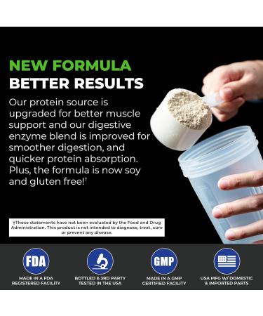 Buy POWERLIFE Tony Horton High Impact Plant Protein Powder - Vegan Keto Non-GMO No Sugar Added - 3000 MG HMB - Vanilla Flavor - Buy Online on GoSupps.com