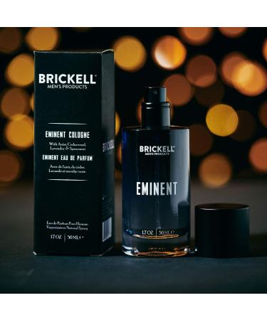 Brickell Men's Eminent Cologne for Men Anise Cedarwood Lavender and Spearmint Natural and Organic 1.7 oz - Buy Online on GoSupps.com